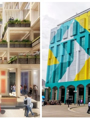 Combined access provided for 'workplace of the future' in London